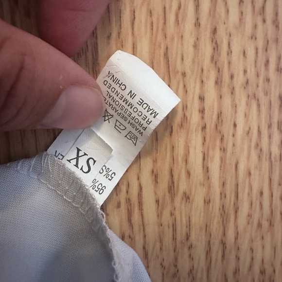 Shiny Silver Skirt Size XS - Picture 4 of 5